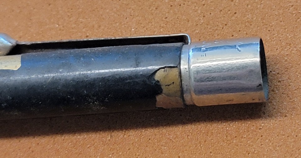 VTG AHLBRAND CHEVROLET COMPANY SEYMOUR INDIANA MECHANICAL PENCIL. PARTS