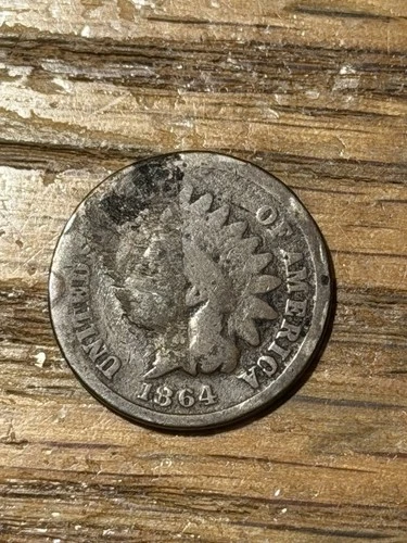 1864-P Indian Head Cent — photo from the most recent tracked eBay sale