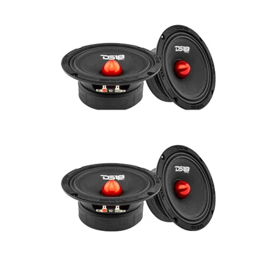 4 DS18 PRO-GM6B 6.5" Midrange Bullet Speakers 480 Watts Max Power 4 Speakers