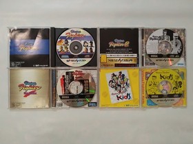 Sega Saturn Lot of 14 Virtua Fighter 1, 2 Remix & Kids CG Portrait Series NTSC-J