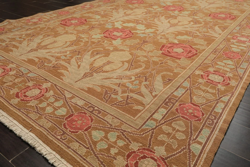 Alfombra Oushak Reversible 5'10''x8'10'' Nourison Nourmak Anudada a Mano Artes y Manualidades Foto 3 de 4