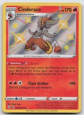 Cinderace SV017/SV122 Shiny Rare Shining Fates Shiny Vault Pokemon Holo NM on eBay