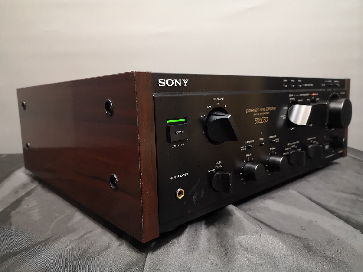 SONY TA-F505ESD Integrated Stereo Amplifier Restored SONY TA-F505ESD Integrated Stereo Amplifier Restored