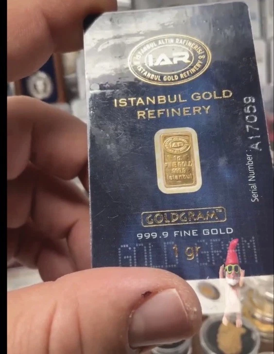 IGR 1 Gram 999.9 Gold Bar Istanbul Gold Refinery- Ships Same Day - Worldwide - Image 2 of 4
