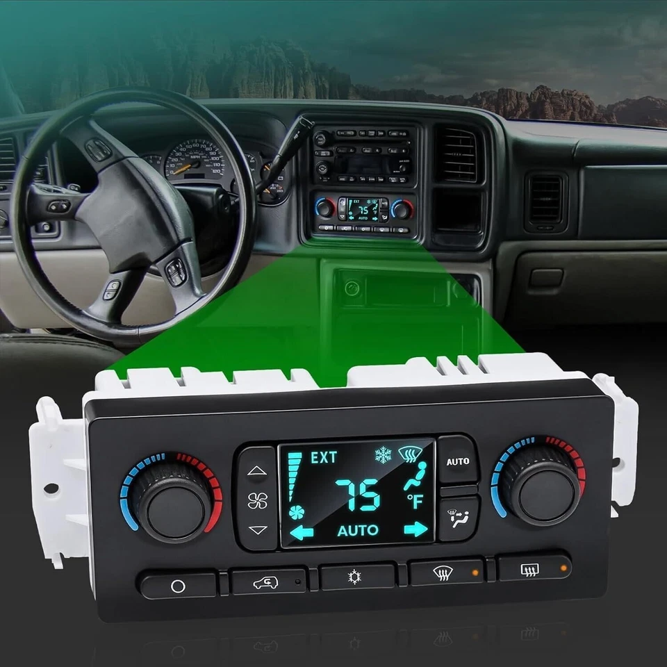 Módulo de control climático de calefacción de CA 599-009 599-211XD para Chevy GMC diseño mejorado Foto 4 de 4