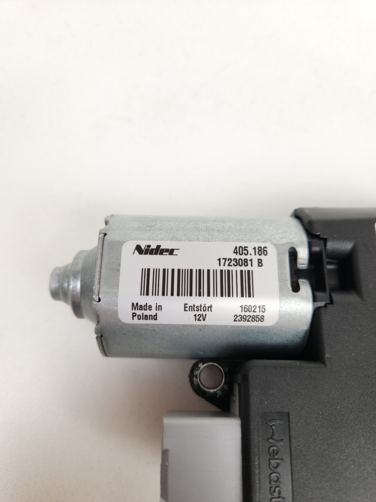 2015-2017 MCLAREN 675LT REAR WINDOW GLASS ROOF MOTOR DRIVER UNIT OEM 