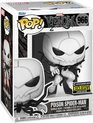 Funko POP! Venom POISON SPIDER-MAN #966 Marvel EXCLUSIVE +Protector Near Mint