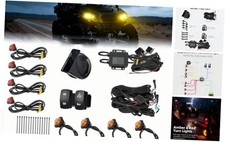 UTV Turn Signal Kit with Horn - Plug and Play, Pre-Wired Universal Street