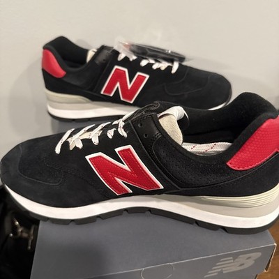 size 10 1/2 - New Balance 574 Rugged Black Red