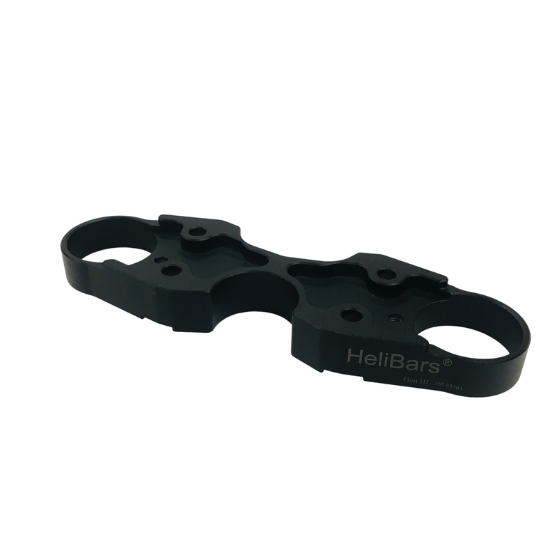 ！hagimaru！ Helibars - HR03161 - Handlebar Risers Black Suz - Suzuki GSX-R1300