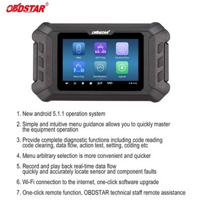 OBDSTAR iscan for BRP(Can-am) Motorcycle Diagnostic Scanner Tool Coding Upgrade