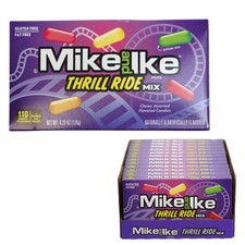 MIKE & IKE THRILL RIDE MIX 4.25 OZ THEATER BOX 12 Pack