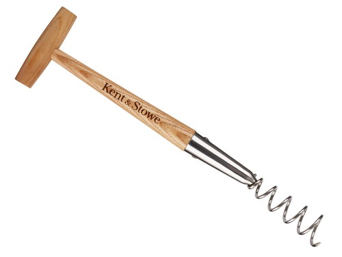 Kent & Stowe Stainless Steel Hand Corkscrew Weeder FSC-100percent 