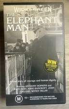 1980 ELEPHANT MAN VHS VIDEO WIDESCREEN - TAPE IS STILL SEALED WITH OLD PROMO