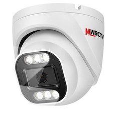 8MP POE IP Camera Outdoor UltraHD 2.8mm lens Turret Security Dome Camera for NVR