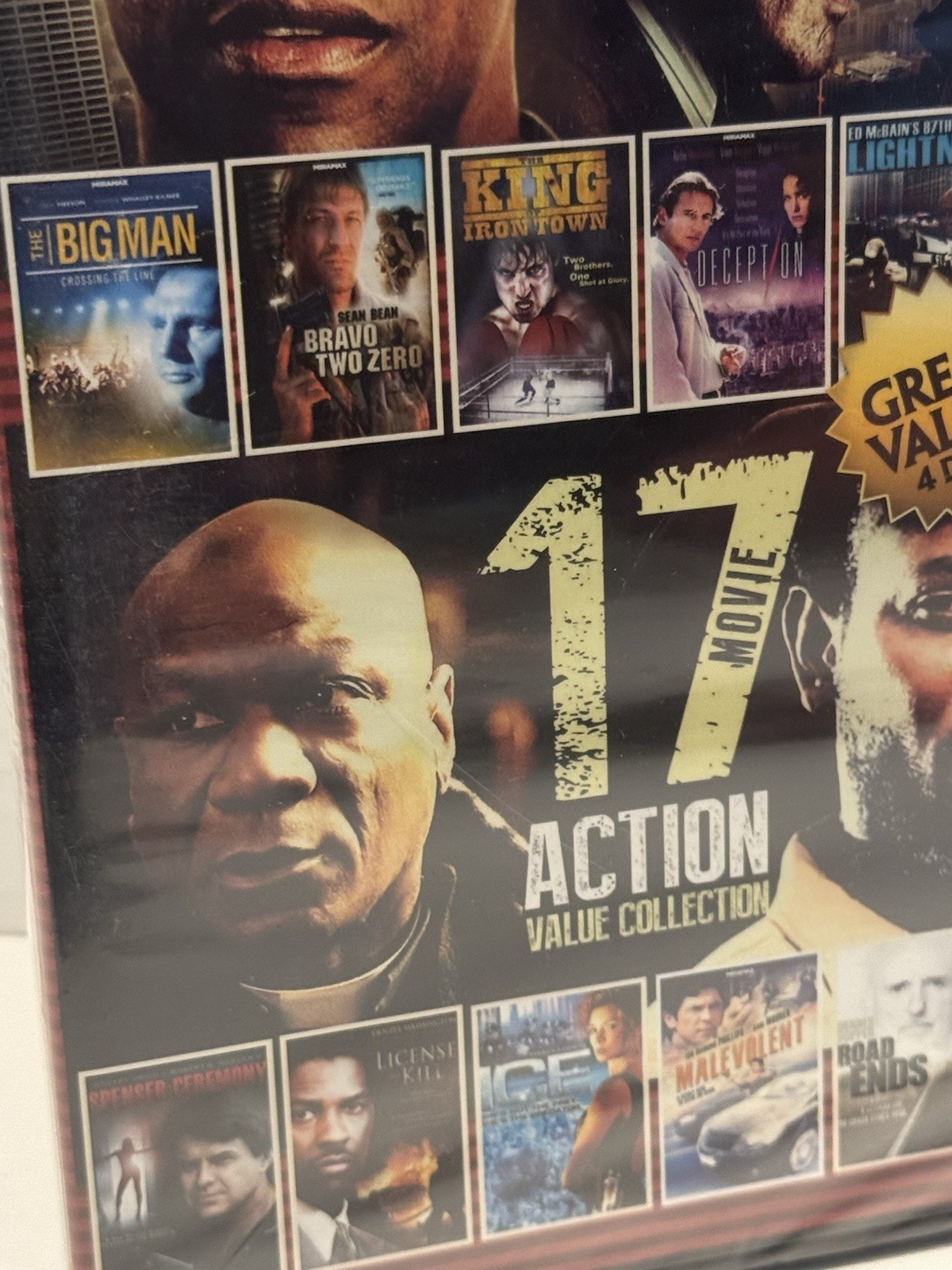 17 Movie Action Value Collection NEW SEALED DVD Chuck Norris Charles Bronson 25
