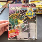 1992 HASBRO GI JOE BULLET-PROOF v1 DEF FIGURE FULL UNCUT FILE CARD w/ BUBBLE
