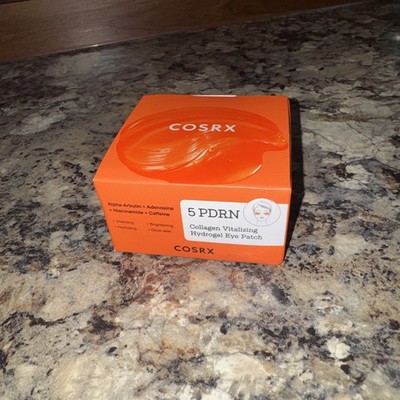 COSRX 5 PDRN Collagen Vitalizing Hydrogel Eye Patch 60 Patches 85g New