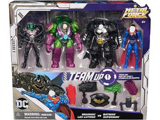 DC Comics, Metal Force Team Up Brainiac and Lex Luthor vs Batman and Superman...