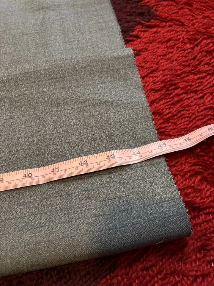 СУПЕРТОНКАЯ ШЕРСТЯНАЯ ТКАНЬ ДЛЯ КОСТЮМОВ СДЕЛАНО В АНГЛИИ - Изображение 4 из 4