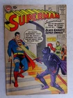 Vintage DC Comics Superman Comic Book #124 Black Knight Super Hero FAIR