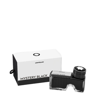 Montblanc Ink Bottle, Mystery Black - 60ml 128184