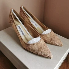 Jimmy Choo Aza Lace Pumps