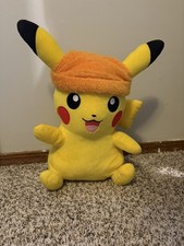 Pokemon Pikachu Plushy  Winter Style Super Big Plush AUTHENTIC Banpresto Japan