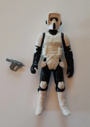 Vtg Star Wars Biker Scout Trooper Complete Action Figure 1983 HK Kenner *NM*