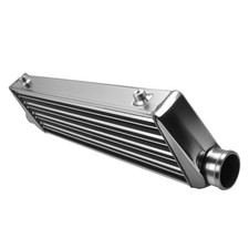 2.5 Inch Turbo Intercooler 27x7x2.5 Inletoutlet Upgrade Universal Aluminum 2.5 Inch Turbo Intercooler 27x7x2.5 Inletoutlet Upgrade Universal Aluminum