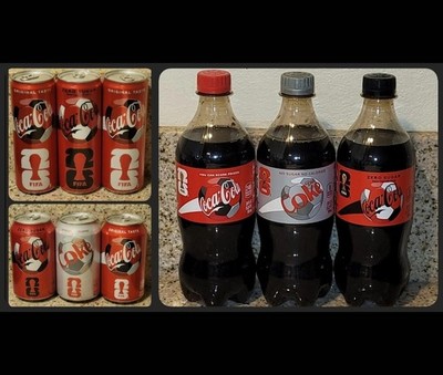 9X NEW COCA-COLA USA 2026 FIFA WORLD CUP CAN BOTTLE COKE ZERO DIET