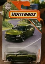 2018 Dodge Charger 2018 Matchbox Green Diecast Car 1:64
