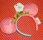 2025 Disney Parks Sleeping Beauty Aurora Pink Blue Reversible Ear Headband NWT