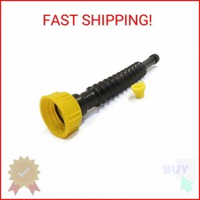 The ROP Shop Flexible Gas Can Spout Replacement Kit with Base Cap includes Fil