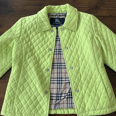 Burberry Kids diamond-quilted jacket size 6 -
