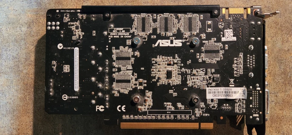 ASUS ENGTX550 Ti/DI/1GD5 GeForce GTX 550 Ti 1GB PCI-E Graphics Card Tested Good - Image 3 of 4