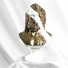 Handmade Zeus Pop Art Sculpture, Large Ancient Greek Roman Mythology Statue Deco