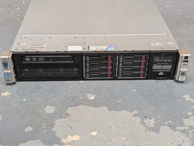 HP DL380P Gen8 2,0 Ghz Intel Xeon E5-2620 128GB Ram, 8 x SAS Laufwerke Server 2019