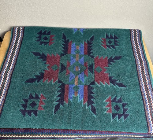 Vintage Fieldcrest 7 Piece Towel Set Southwestern 100% Cotton 1980s-1990s EUC