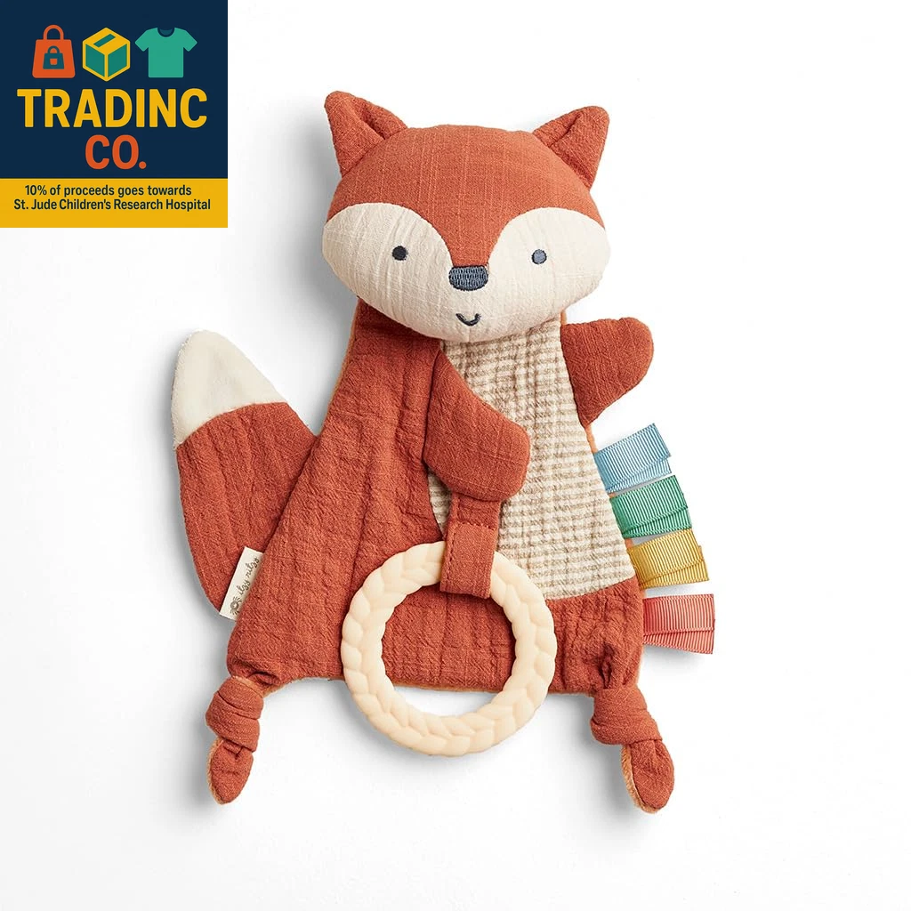 - Bitzy Crinkle Sensory Toy Fox with Crinkle Sound for Babies & Toddlers - Featu