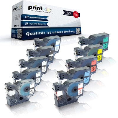 Kompatible Dymo Schriftbänder Labelmanager 100 150 160 210D 220P 260 280 300 350