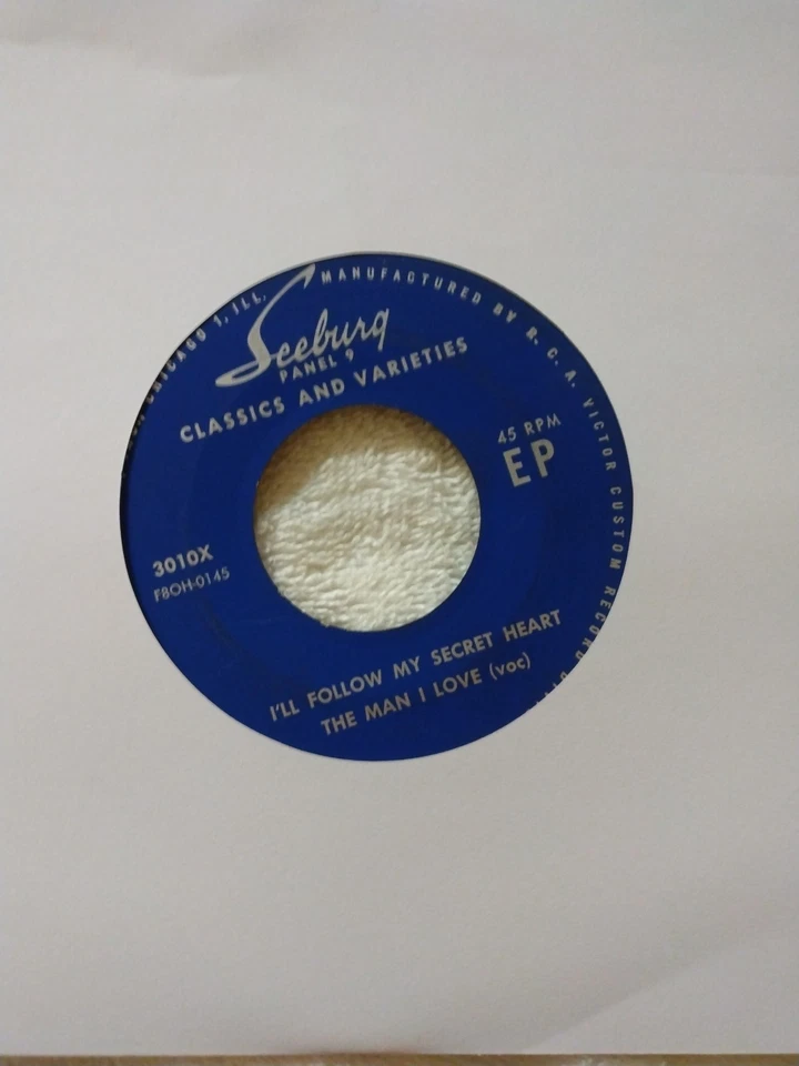 SEEBURG BACKGROUND MUSIC LIBRARY 45 RPM Lot Of 5 Classics And Varieties  - Image 3 of 4