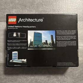 LEGO 21018 ARCHITECTURE UNITED NATIONS HEADQUARTERS NYC