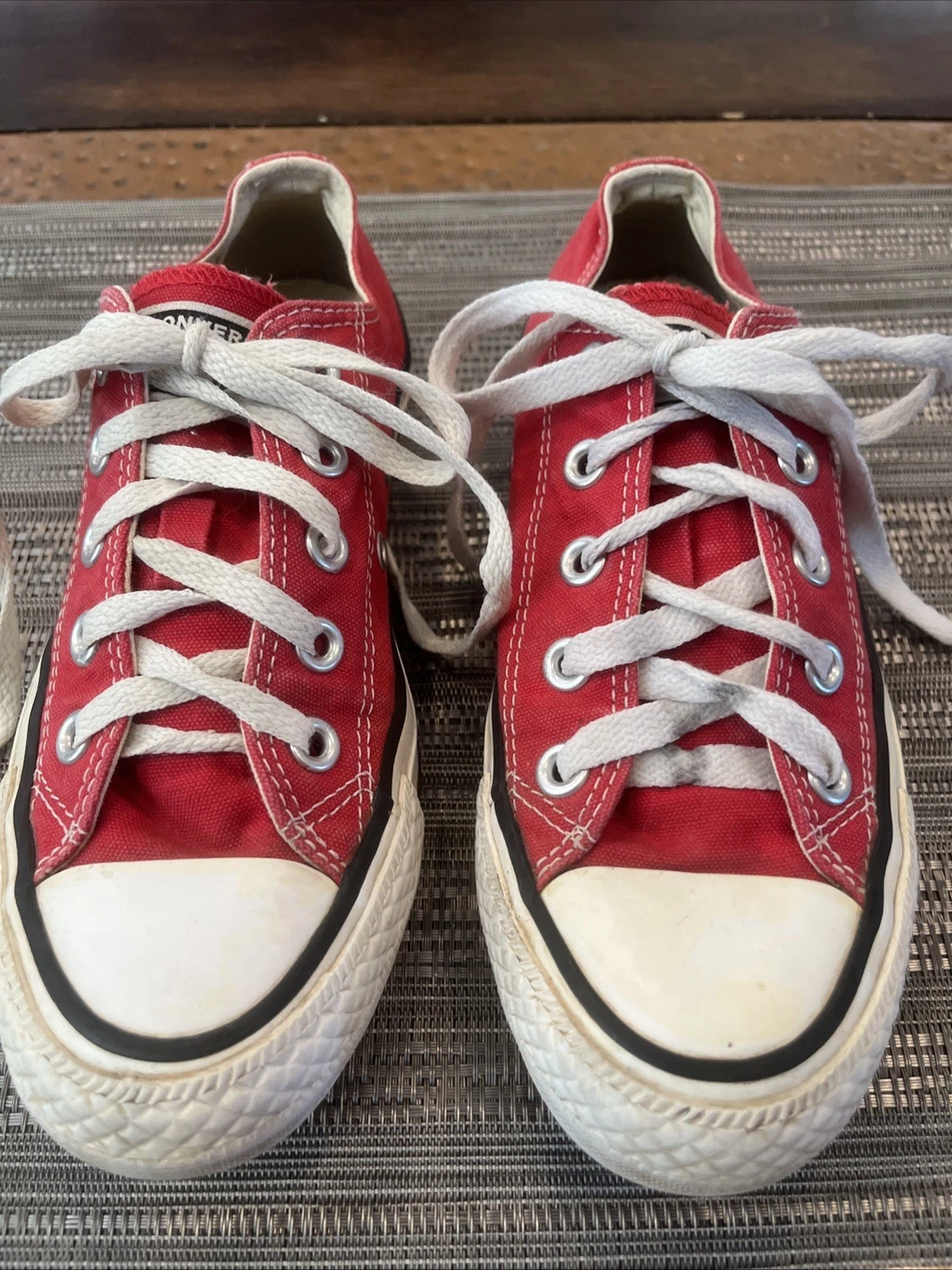 Converse Red All Star Low Top M9696C Taglia Donna 5.5 Uomo 3.5