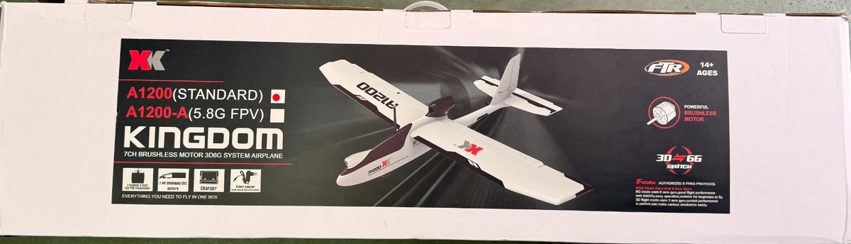 Amewi Maule M7 – Avion RC Brushless 4 Canaux – Gyroscope 6 Axes – LED – RTF – 510 Mm – Débutants