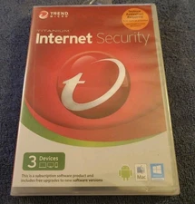 Trend Micro Titanium Internet Security 3 Devices Apple Windows Android 2013-NEW