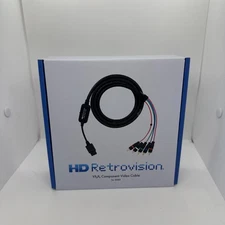 HD Retrovision SNES, GameCube & N64 (with RGB-Mod) RGB - Component (YPbPr) Cable