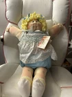 Vintage 1982 Blonde Hair Blue Eyes Xavier Roberts Coleco Cabbage Patch Doll