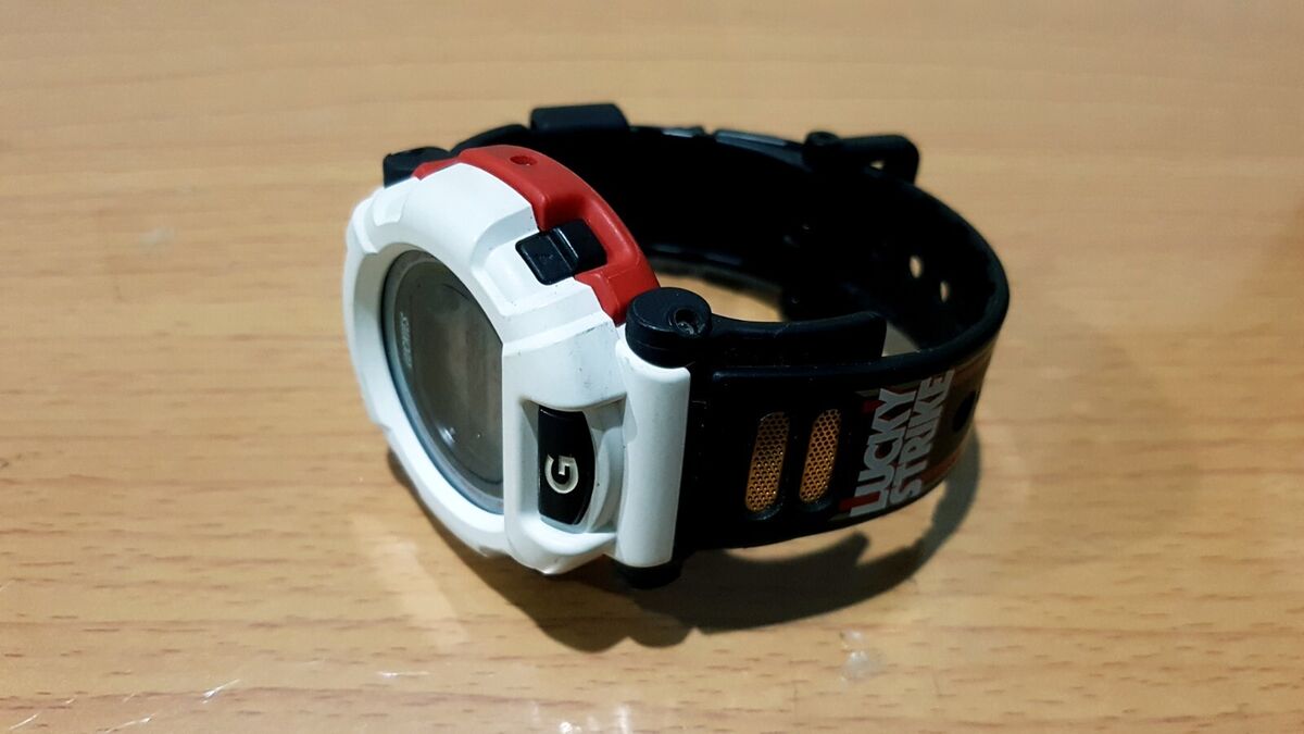 Lucky G-Shock Vintage DW-002 Tri-Color HipHop Luckies Strike Lucky G-Shock Vintage DW-002 Tri-Color HipHop Luckies Strike