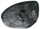 Right TYC 320-0035-1 mirror glass, exterior mirror for Mazda